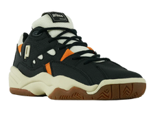 Load image into Gallery viewer, new color combo - Prince NFS Indoor II Court UNISEX Shoes, Black / Ecru / Orange