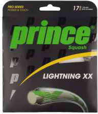 Prince Lightning XX 17g Squash String, Set